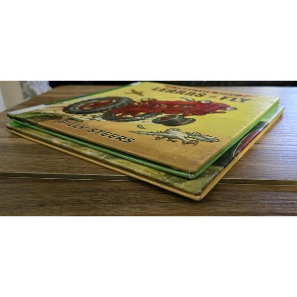 Tractor Mac Lot Of 2 Builds A Barn & Learns to Fly Hardcover By Steers, Billy - Picture 5 of 13